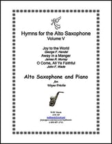 Hymns for the Alto Saxophone Volume V P.O.D. cover
